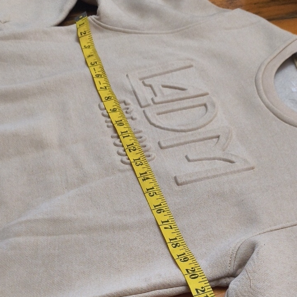 ADM Beige Crewneck Sweatshirt - Picture 7 of 9